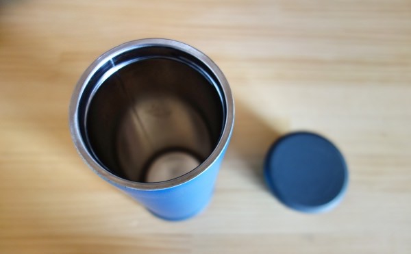 ペットボトルがぴったり入るステンレスポット